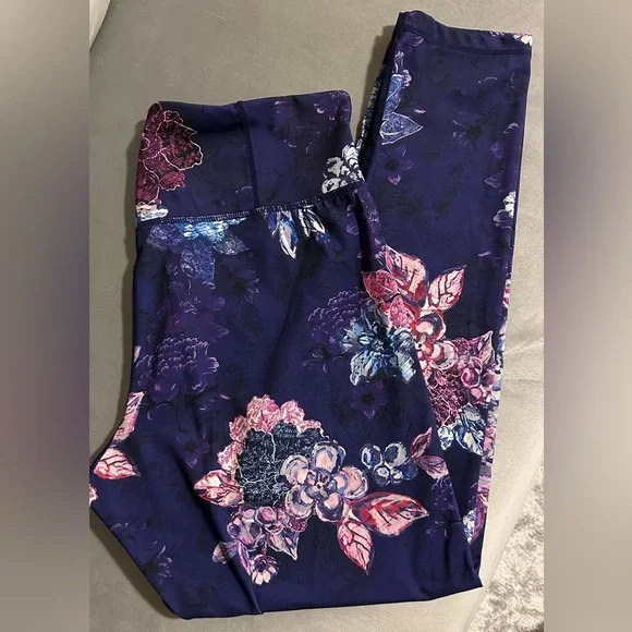 Robert Graham High-waist Leggings with Floral Print - Size L - Picture 2 of 4